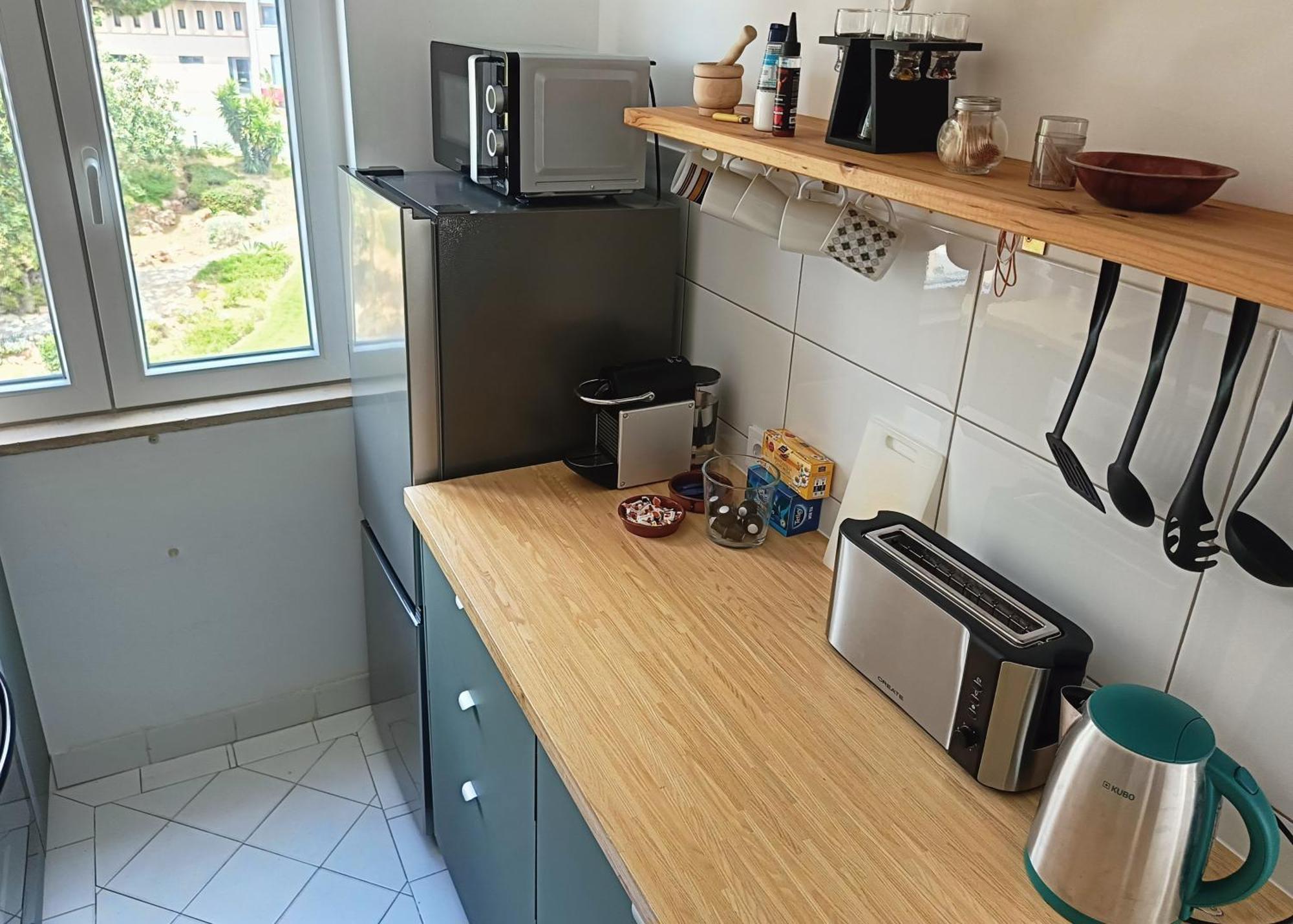 Apartamento 90M2 Com Vista Mar - อัลบูเฟรา ภายนอก รูปภาพ